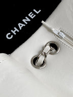 25 Embellished Tweed Flap Shoulder Bag