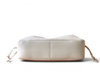 Saint Laurent Jamie 4.3 Large Pochon Bag in Ivory Lambskin Leather - Detail View 5