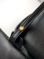 Saint Laurent Jamie 4.3 Large Pochon Bag in Black Lambskin Leather - Detail View 7