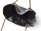 Saint Laurent Jamie 4.3 Large Pochon Bag in Black Lambskin Leather - Detail View 8
