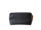 Saint Laurent Y Large Tote Bag in Black Grained calfskin Leather - Detail View 4