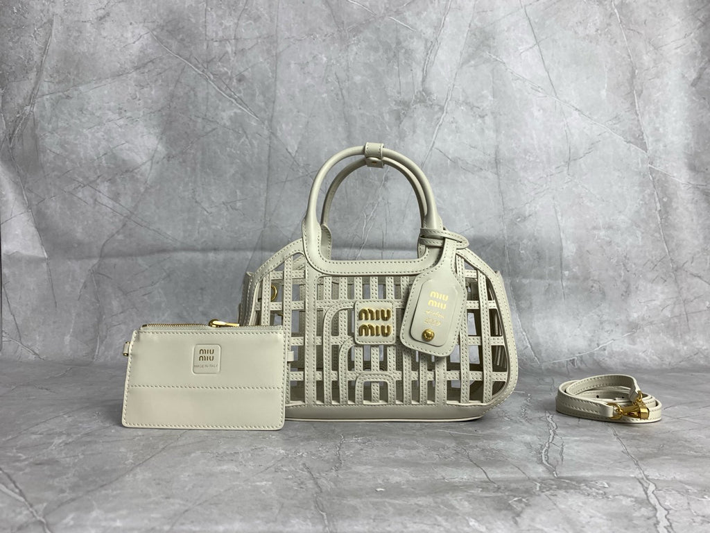 Woven Basket Bag - View 1
