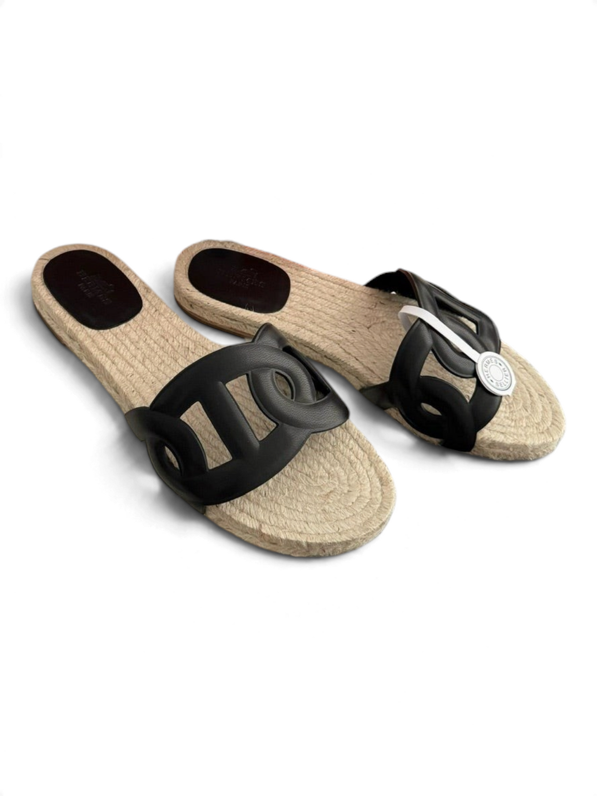 Eze Espadrille Platform Sandals - Black - View 6