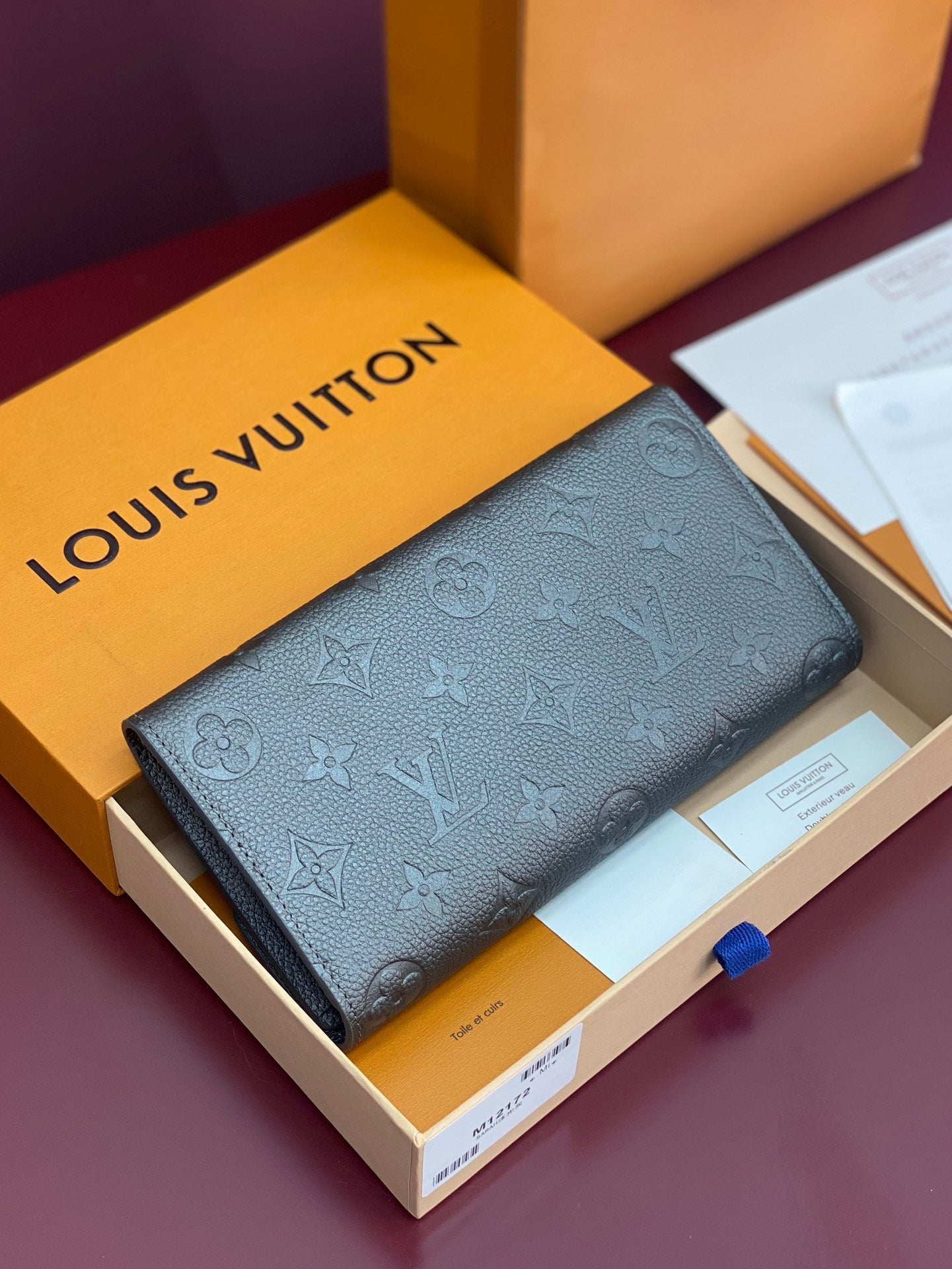 Sarah Wallet – Monogram Empreinte Leather