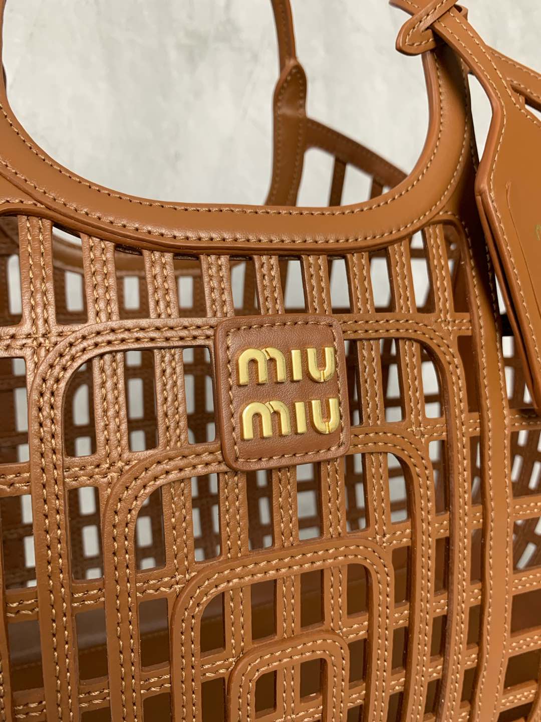 Soft Large Basket Bag - View 4