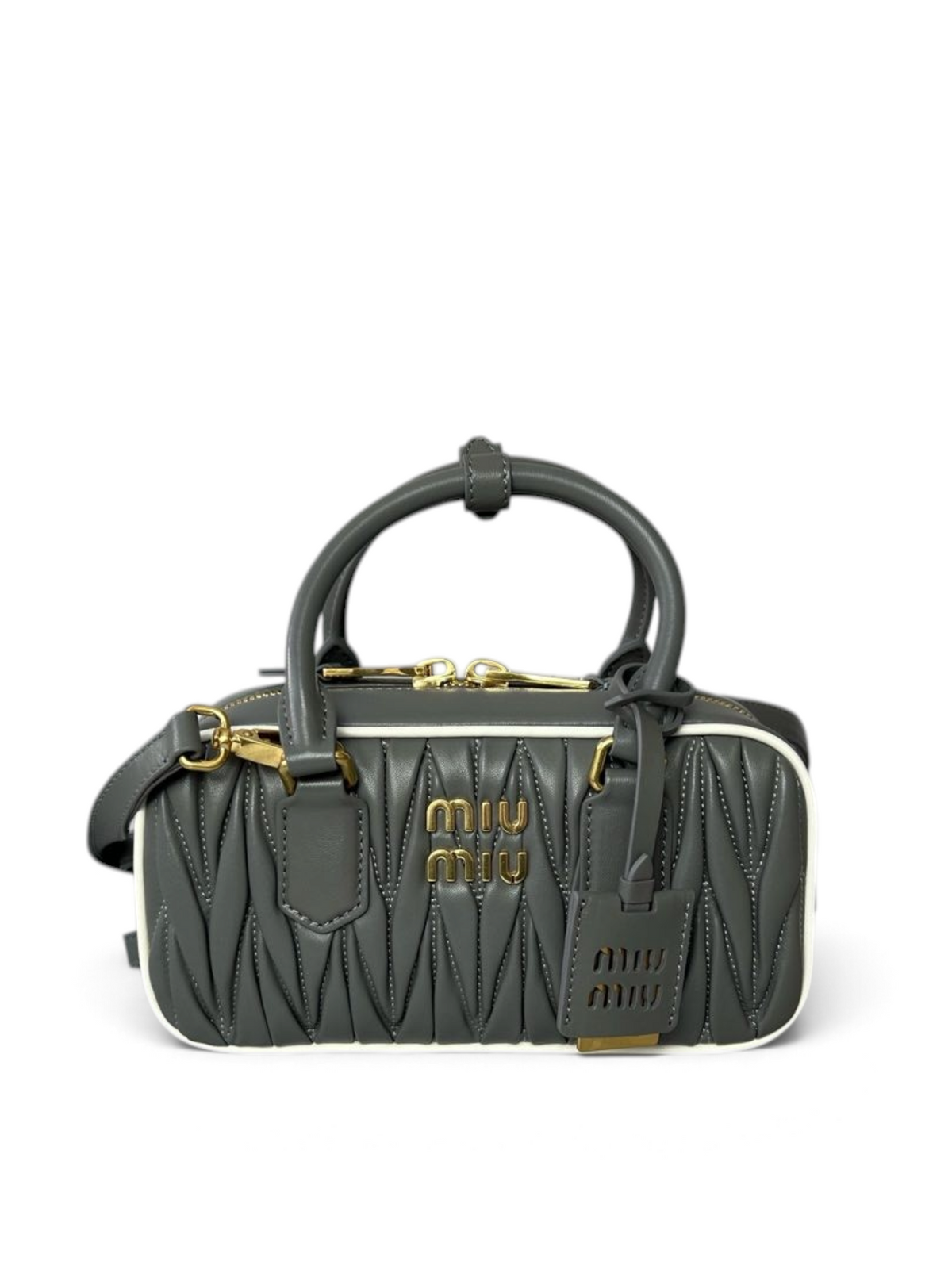 Matelassé Bowling Bag - View 1