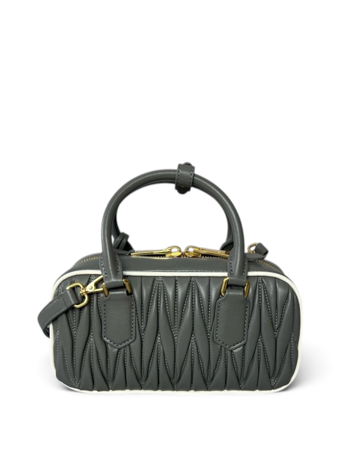 Matelassé Bowling Bag - View 2