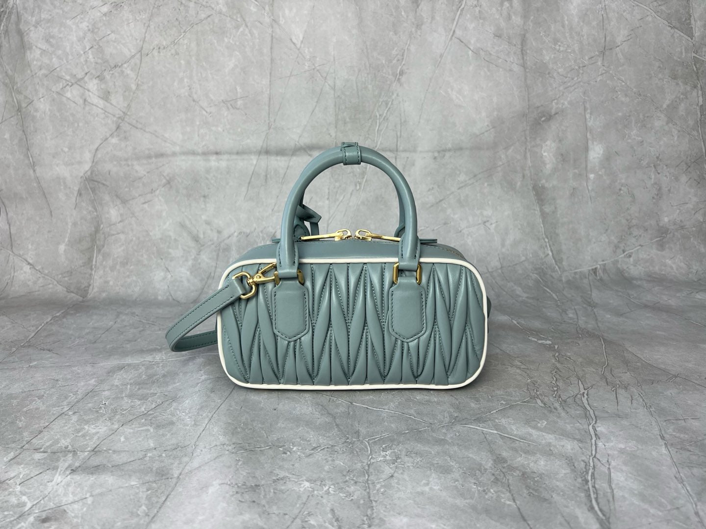 Matelassé Bowling Bag - View 2