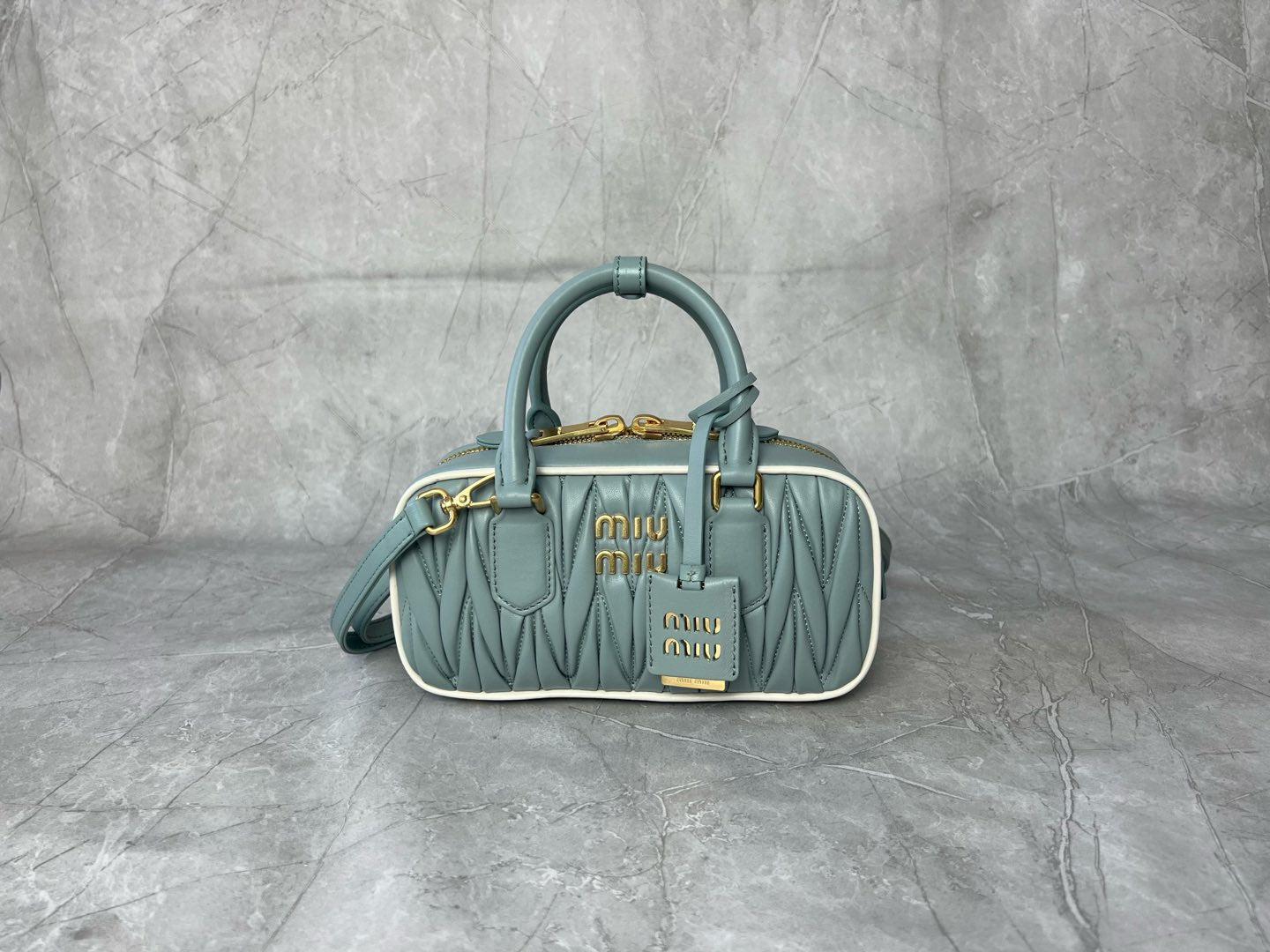 Matelassé Bowling Bag - View 1