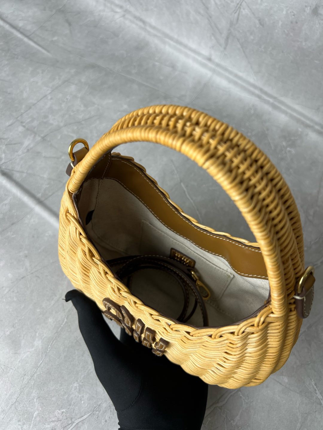 Woven Shoulder Bag - View 8