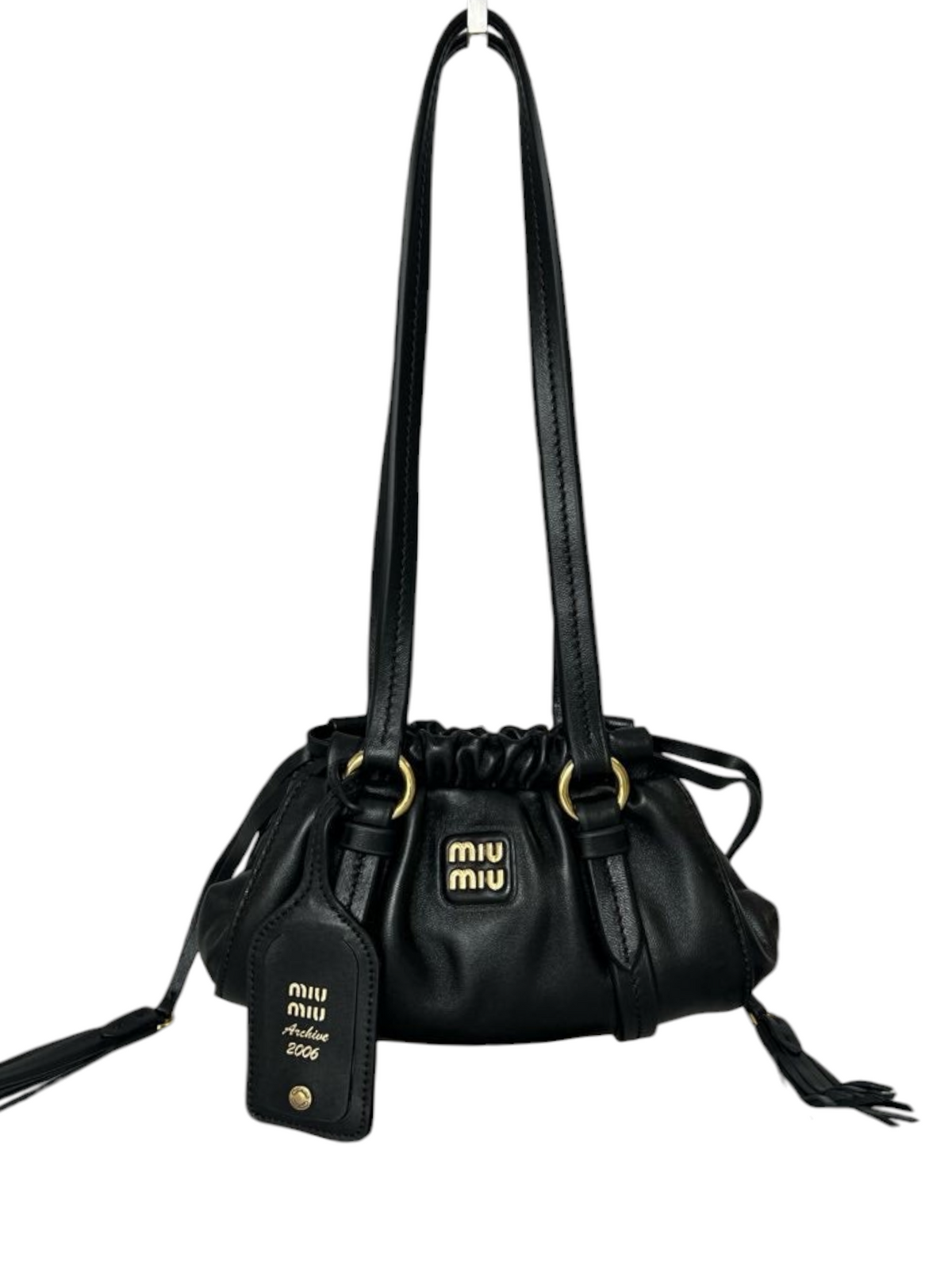 Pleated Hobo Bag - View 1