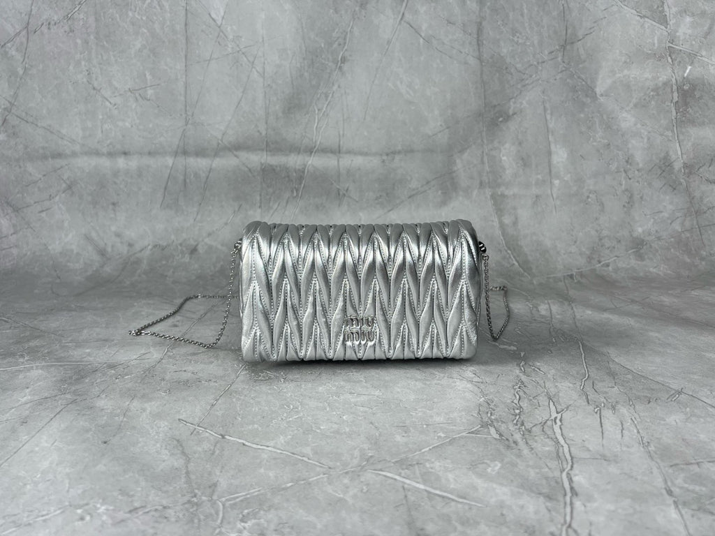Matelassé Crossbody Bag - View 1