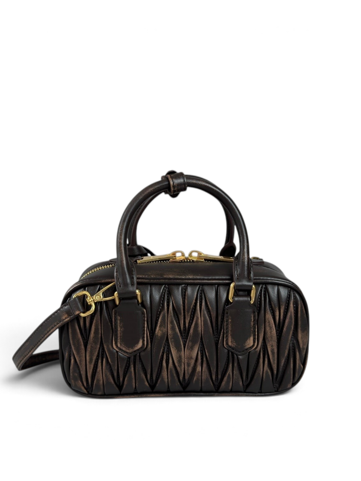 Matelassé Bowling Bag - View 2