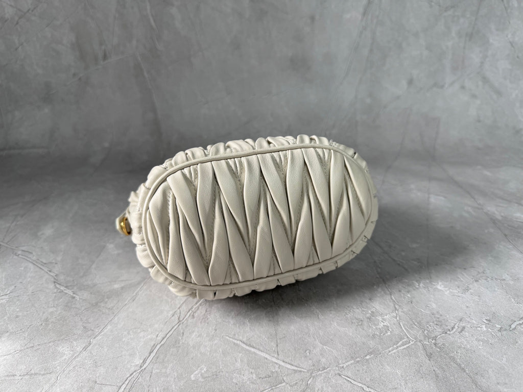Matelassé Mini Shoulder Bag - View 7
