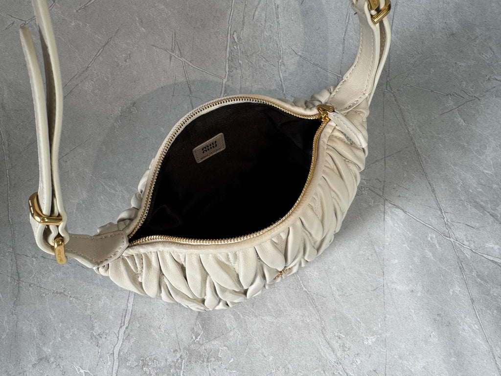 Matelassé Mini Shoulder Bag - View 8