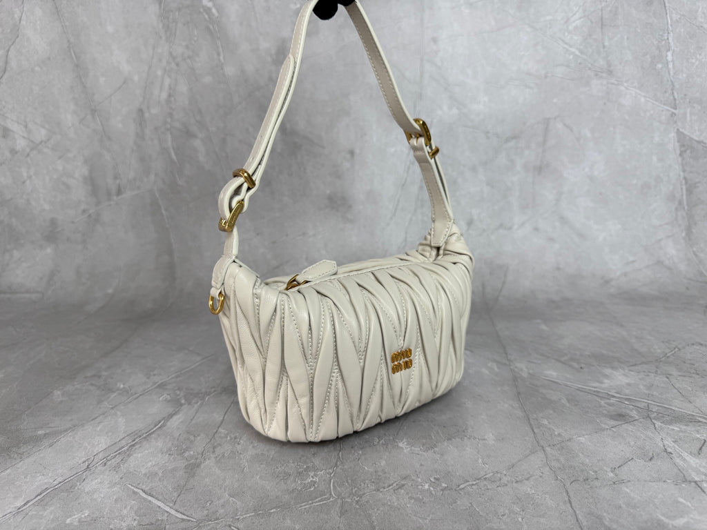 Matelassé Mini Shoulder Bag - View 3