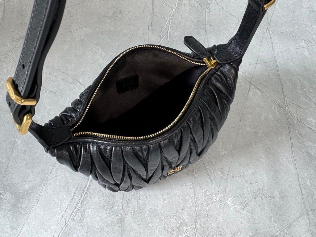 Matelassé Mini Shoulder Bag - View 8