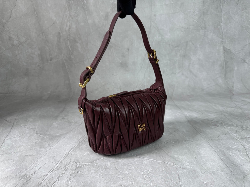 Matelassé Mini Shoulder Bag - View 3