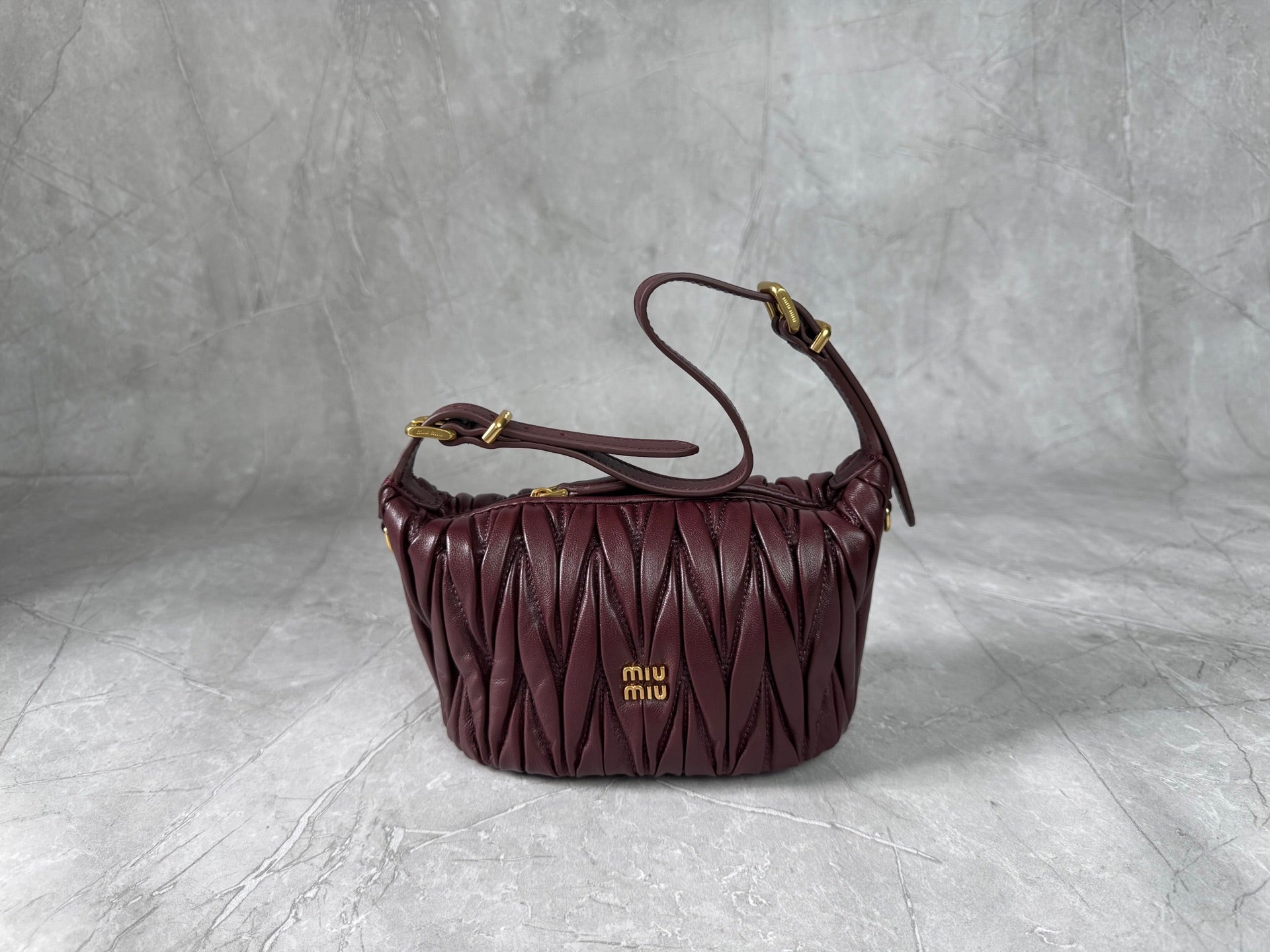 Matelassé Mini Shoulder Bag - View 1