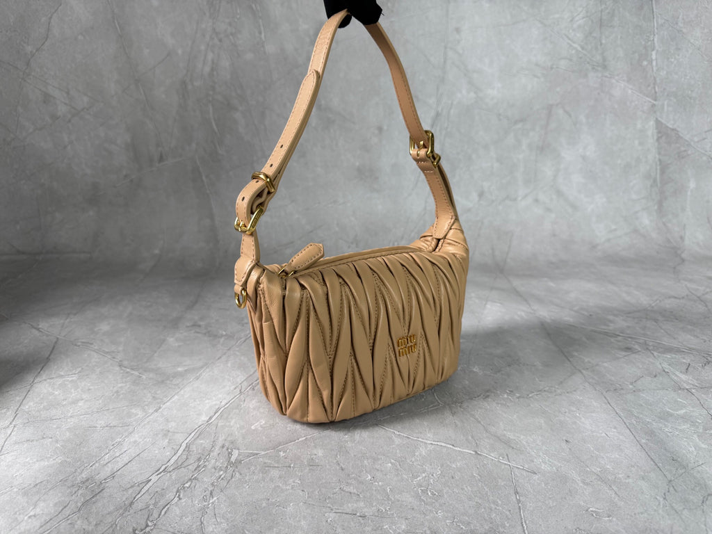 Matelassé Mini Shoulder Bag - View 3