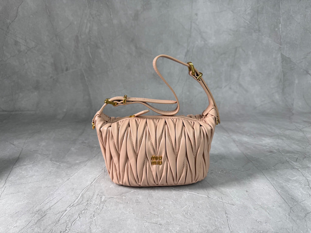 Matelassé Mini Shoulder Bag - View 1