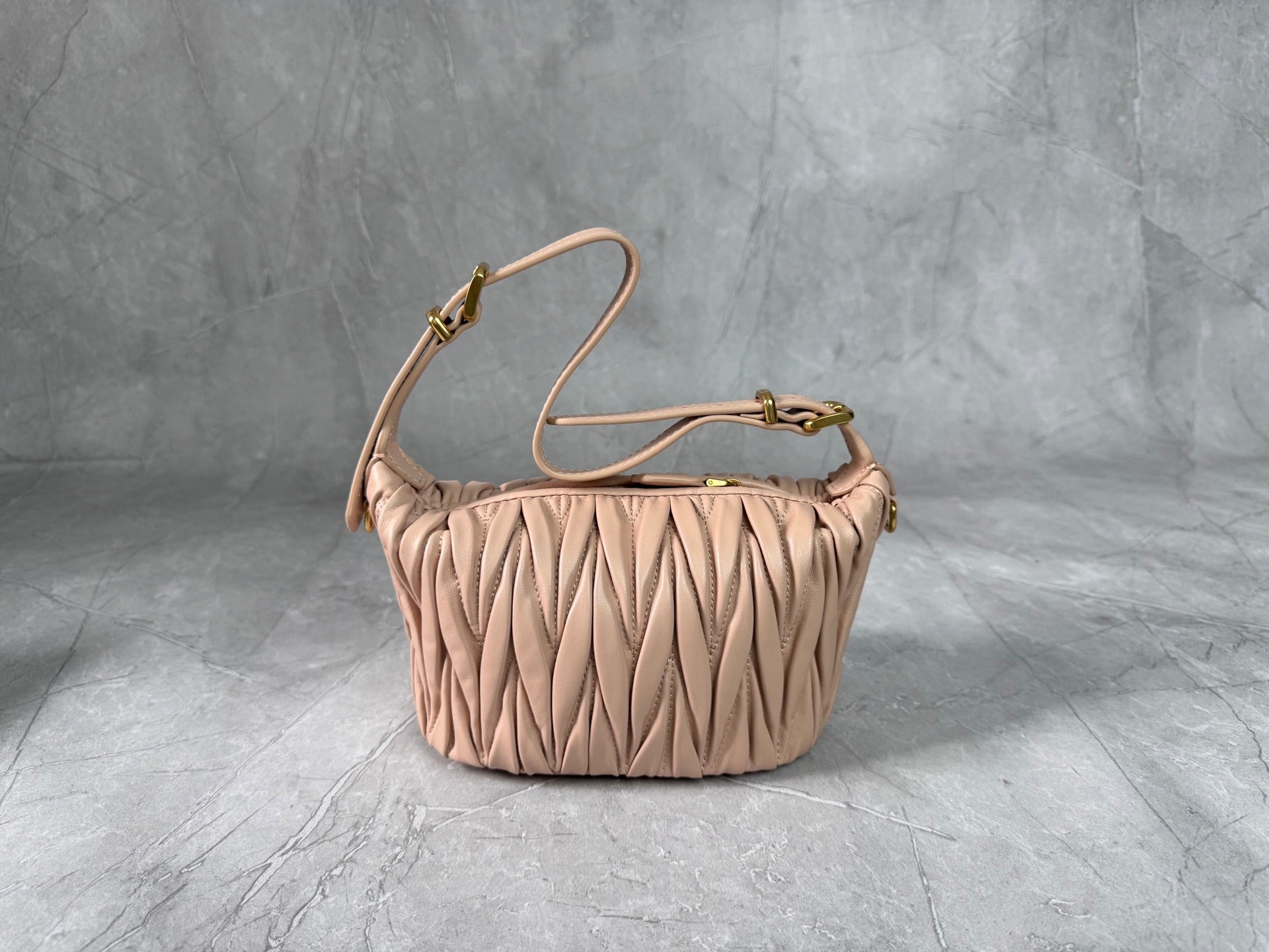Matelassé Mini Shoulder Bag - View 2
