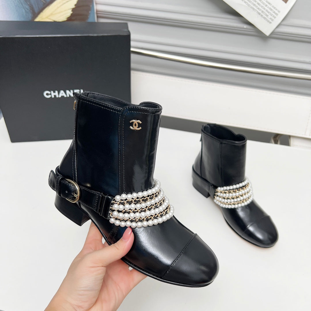 Leather Ankle Boots