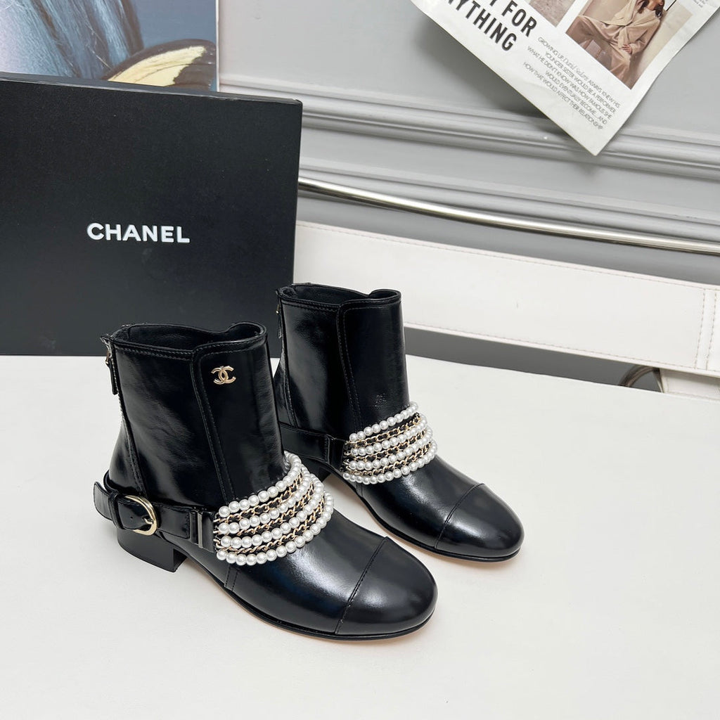 Leather Ankle Boots