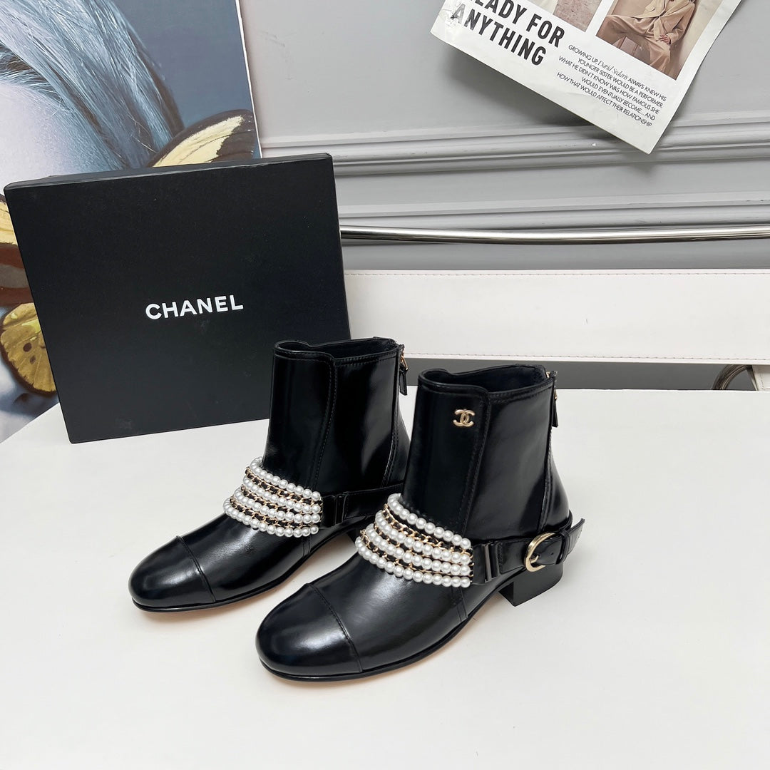 Leather Ankle Boots