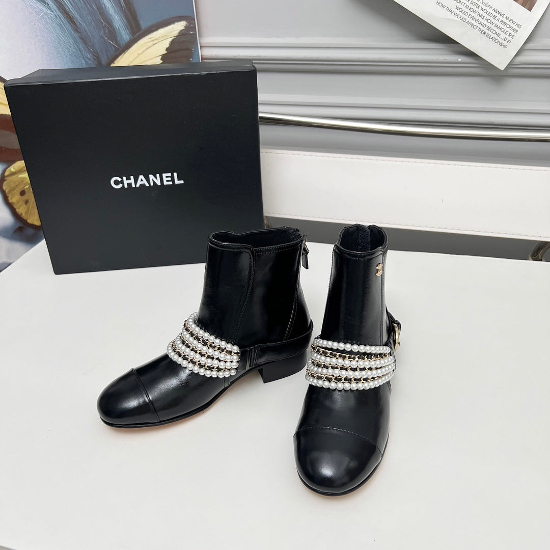 Leather Ankle Boots