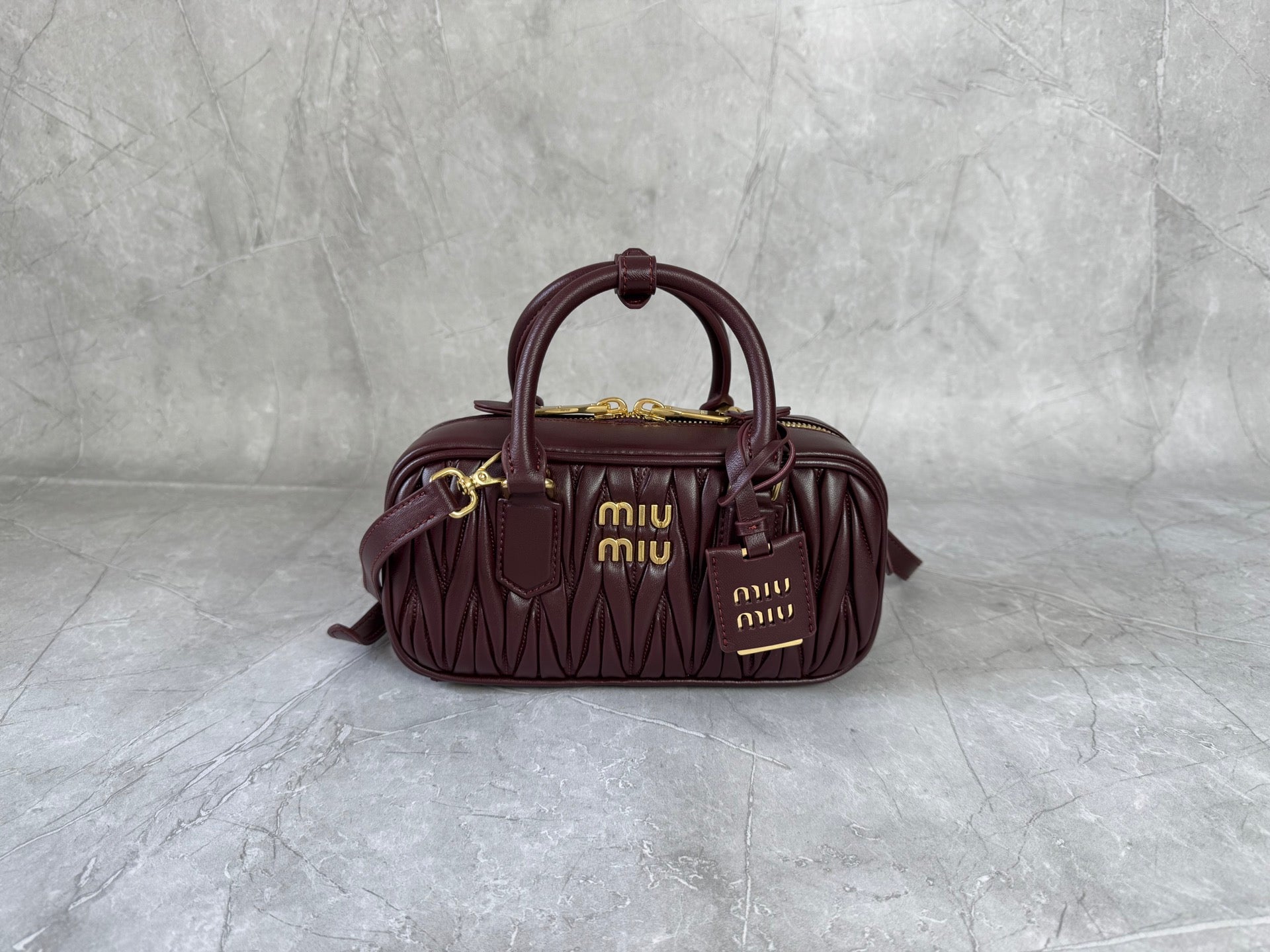 Matelassé Bowling Bag - View 1