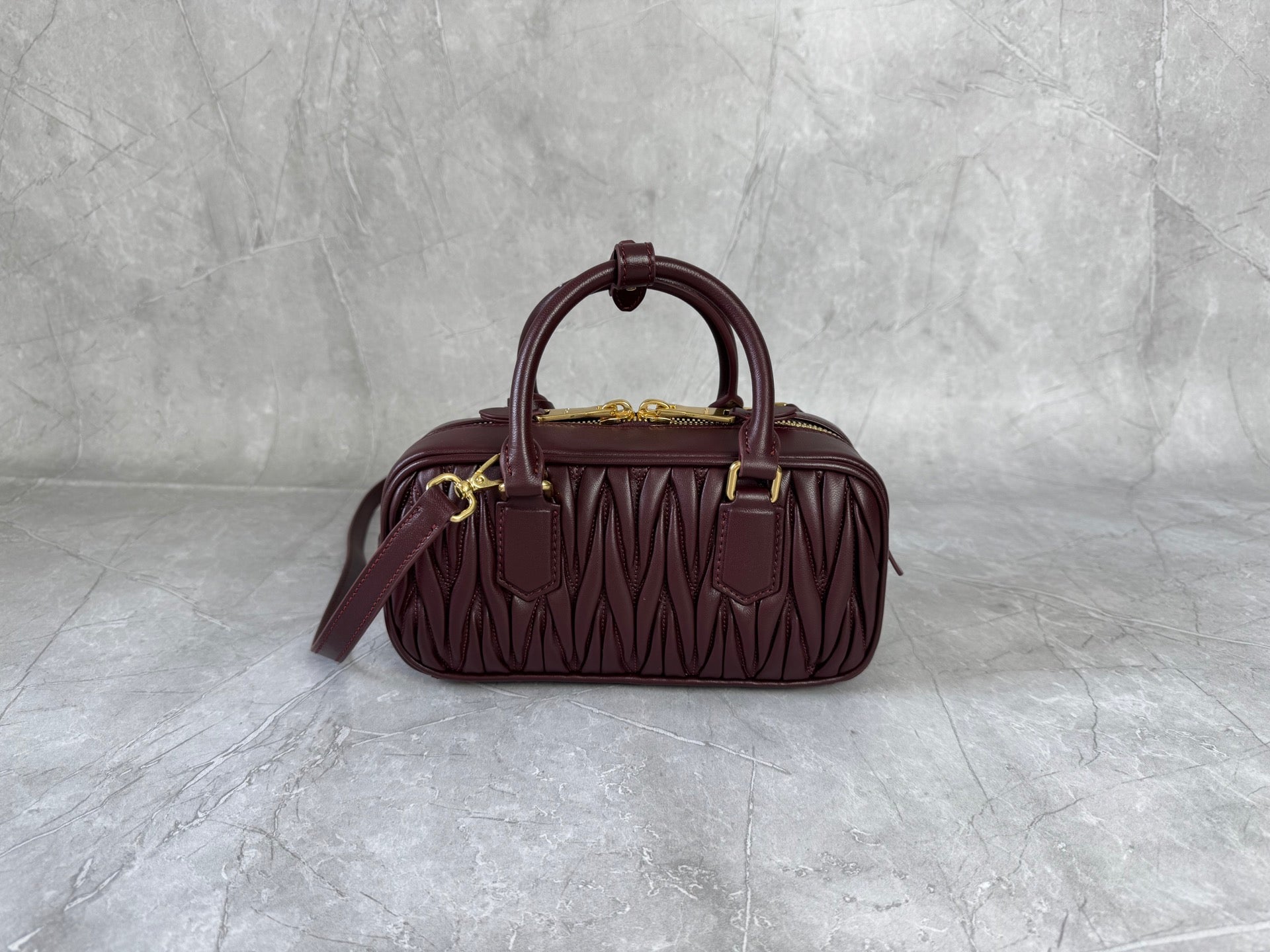 Matelassé Bowling Bag - View 2