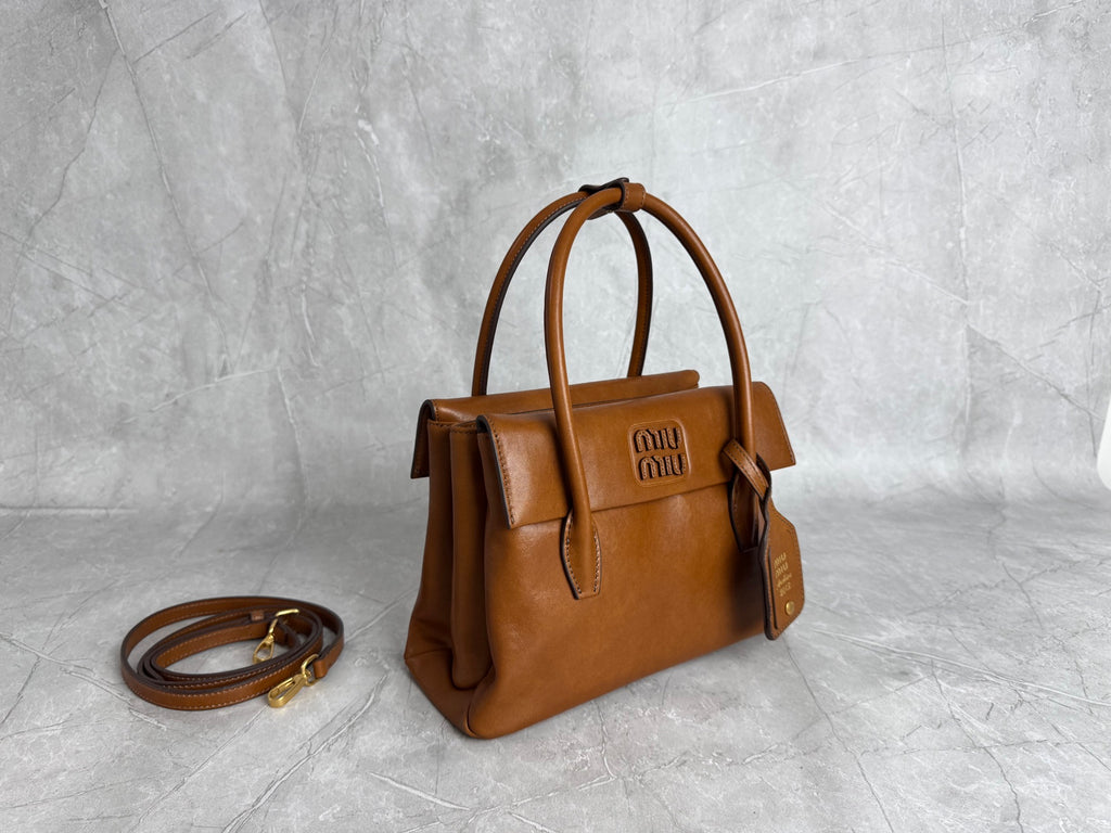 Vintage Top Handle Bag - View 3