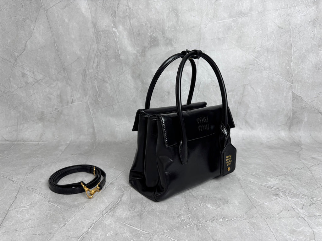 Vintage Top Handle Bag - View 3