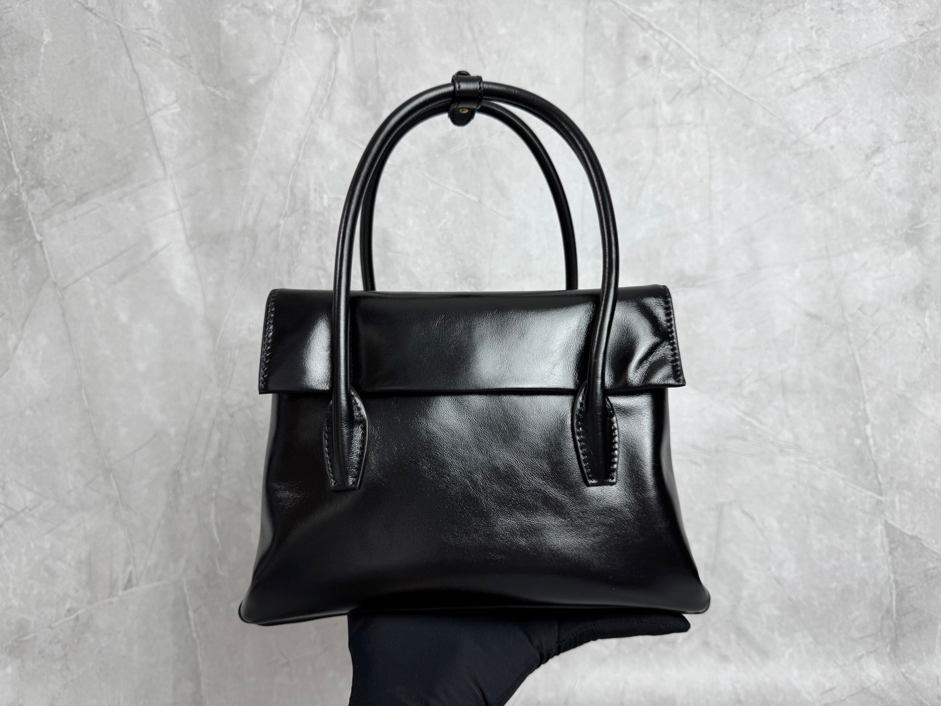 Vintage Top Handle Bag - View 2