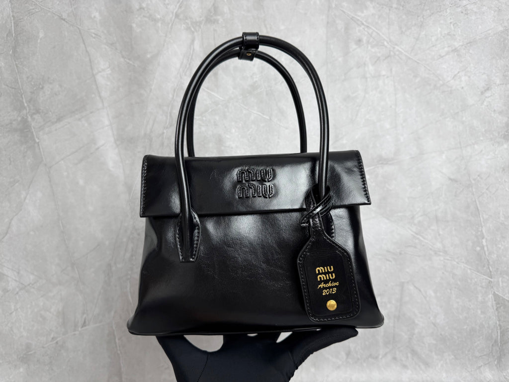 Vintage Top Handle Bag - View 1