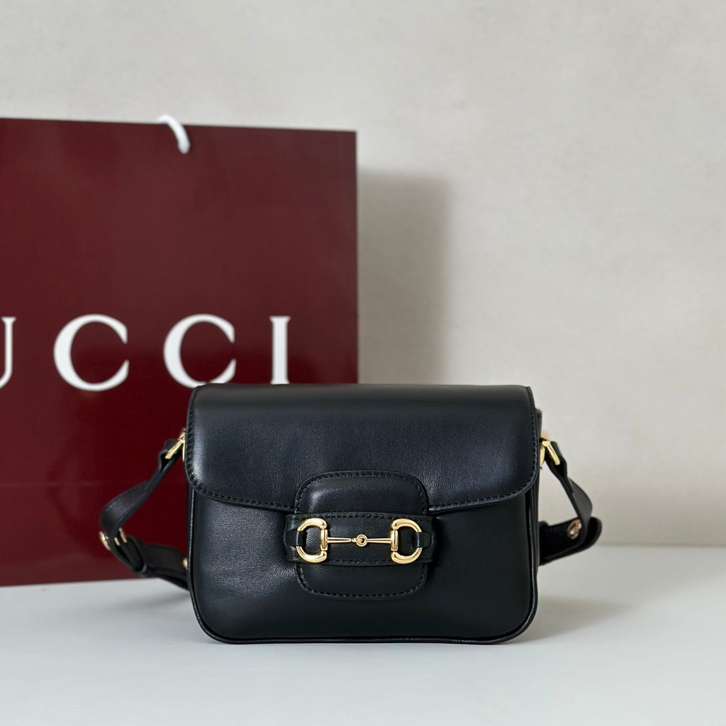 Horsebit 1955 Aura mini shoulder bag