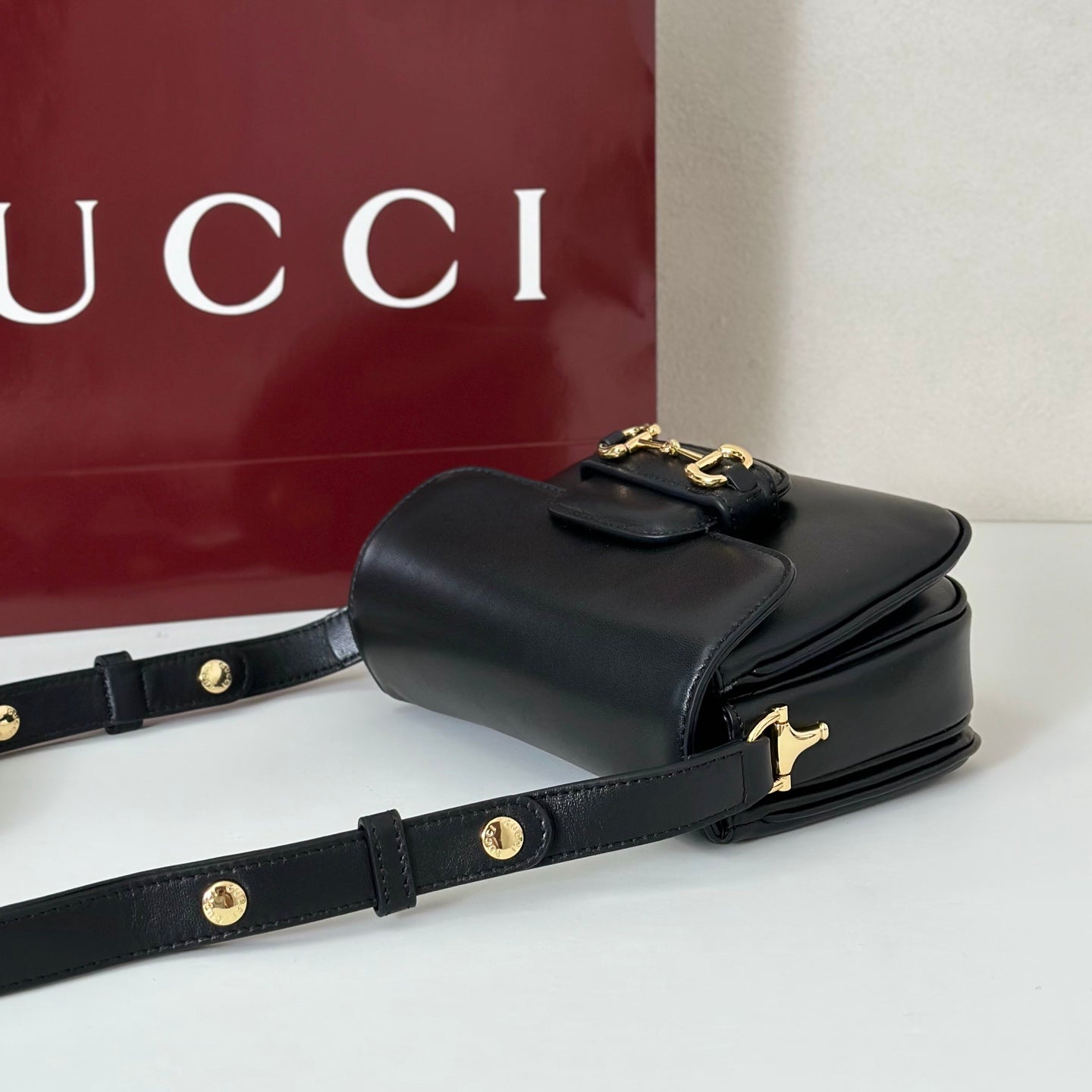 Horsebit 1955 Aura mini shoulder bag – image 6
