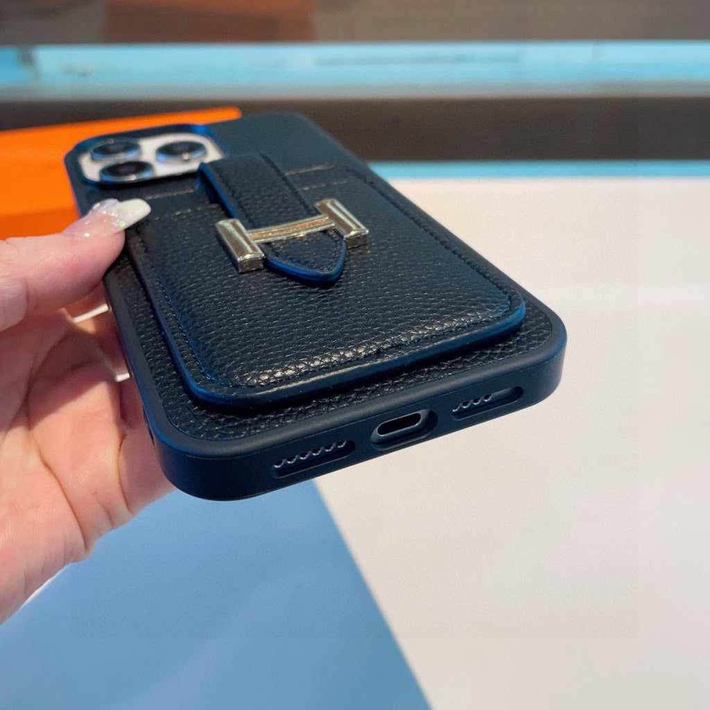 Leather H iPhone Case – Signature Edition