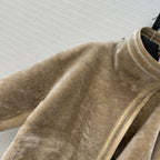 Shearling Reversible Coat – Sand Beige Edition