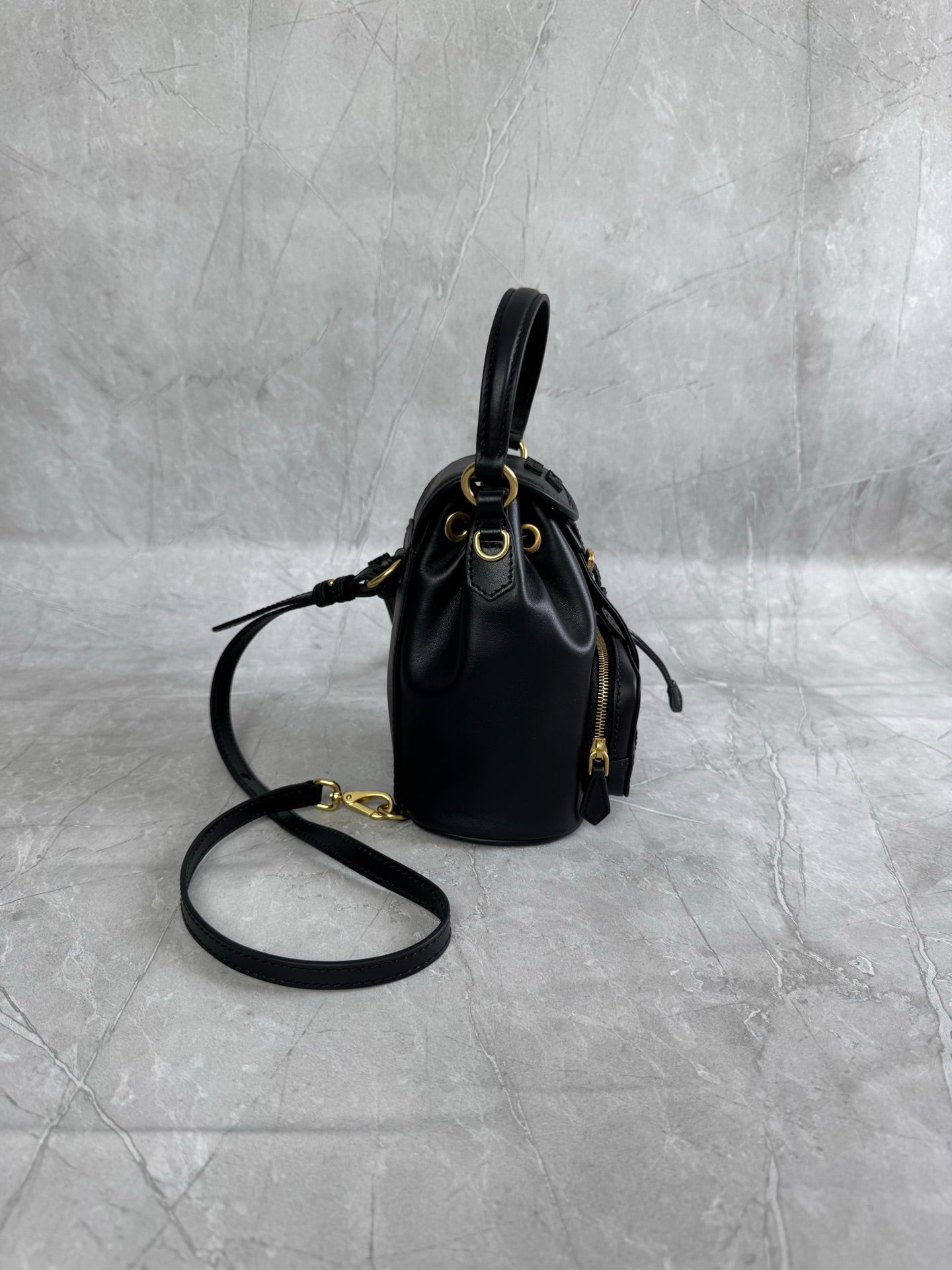 Structured Mini Backpack - View 3