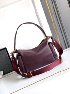 Explorer Lambskin Leather Top Handle Bag
