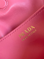 Soft Lambskin Leather Cloud Shoulder Bag