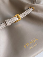 Soft Lambskin Leather Cloud Shoulder Bag