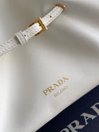 Soft Lambskin Leather Cloud Shoulder Bag