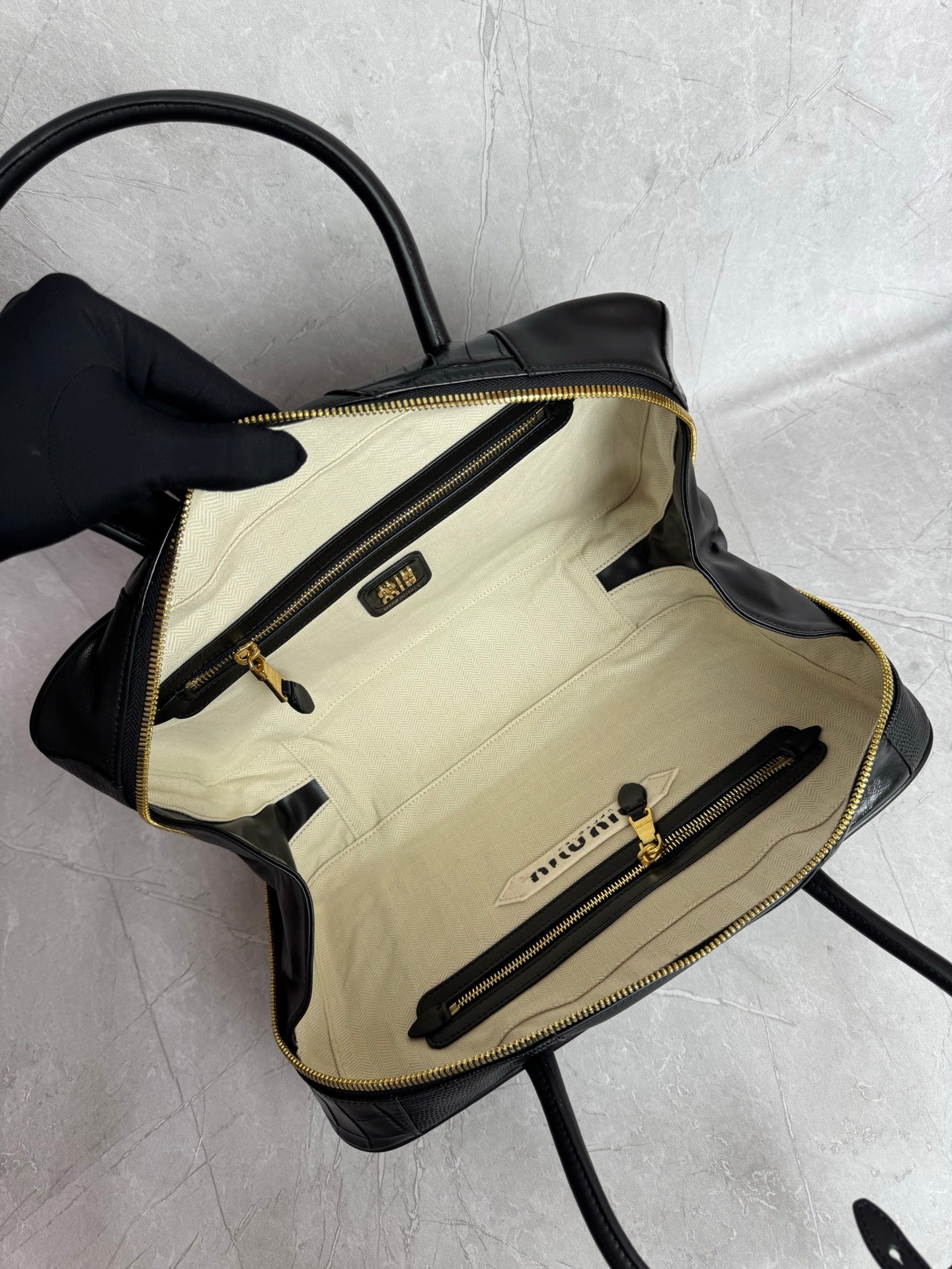 Structured Briefcase Bag - View 8