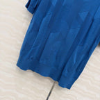 Fine Wool Knit T-Shirt – Coral Edition