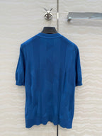 Fine Wool Knit T-Shirt – Coral Edition