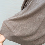 Fine Wool Knit T-Shirt – Coral Edition