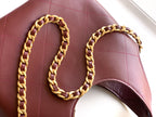 26P Quilted Leather Style Basket Bag